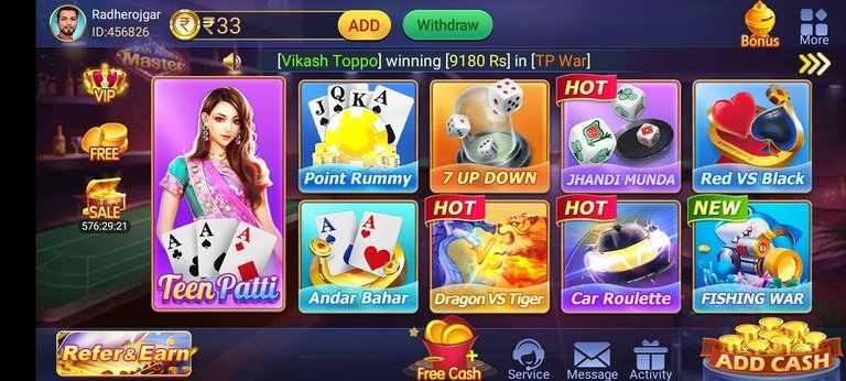 teen patti master Game